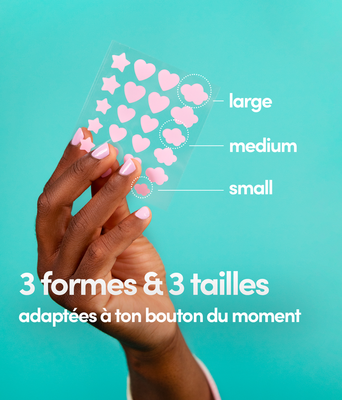 DUO Patchs Nez + Boutons Holo