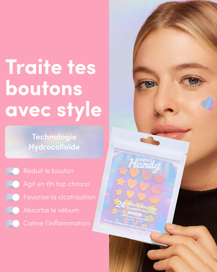 DUO Stop Boutons - Visage et Corps Unicorn