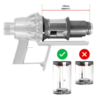 Dyson V10 | SV12 Motor Big Body & Cyclone Assembly in Red | 969596-07