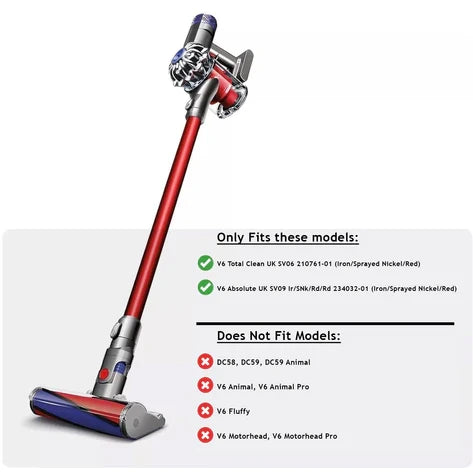 Dyson V6 Bin for Absolute | Total Clean Red SV06 SV09 Bin | 966709-01  |