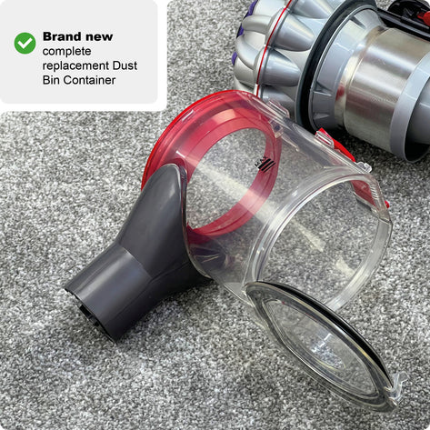 Dyson V8 V7 Bin |  Vacuum Clear Container Dust Bin V7 V8 SV10 SV11 |  967699-01C