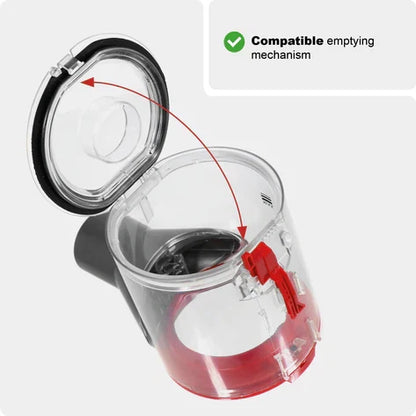 Dyson V8 V7 Bin |  Vacuum Clear Container Dust Bin V7 V8 SV10 SV11 |  967699-01C