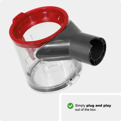 Dyson V8 V7 Bin |  Vacuum Clear Container Dust Bin V7 V8 SV10 SV11 |  967699-01C
