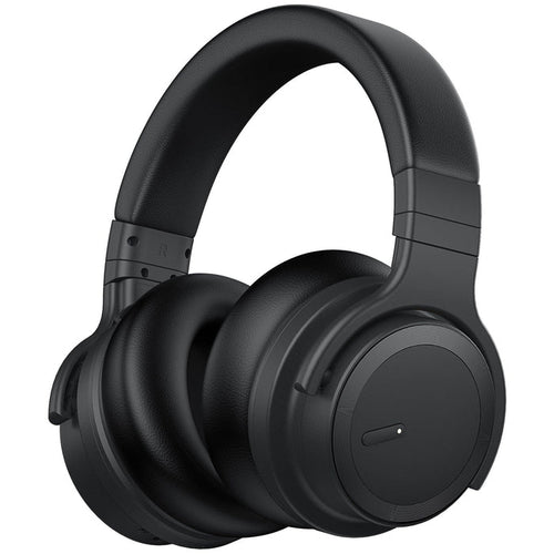 E7 Active Noise Cancelling Headphones Wireless 5.0 Bluetooth Headphones with Rich Bass Headphone cowinaudio Black