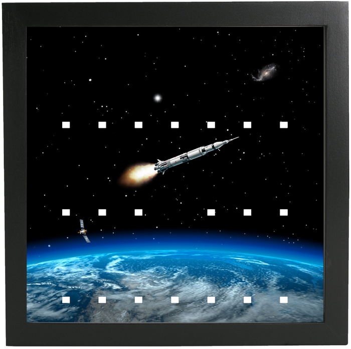 Earth Frame for Lego® Space Minifigures