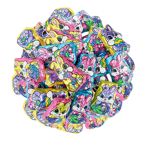 Easter Bunny Foil Milk Chocolate Candy - 12.5 LB