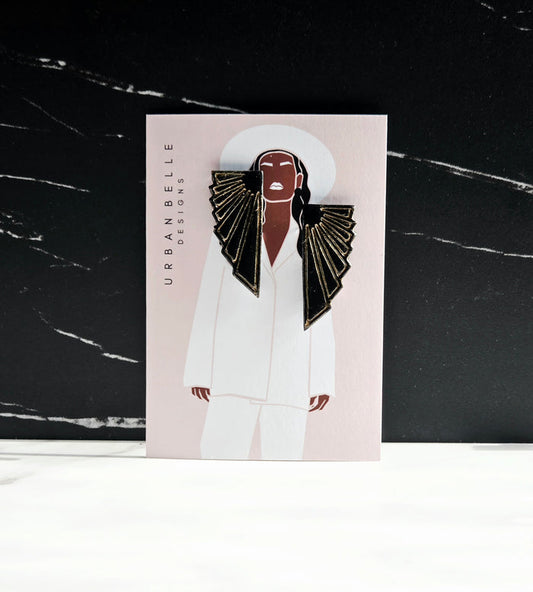Empress of Night Statement Earrings