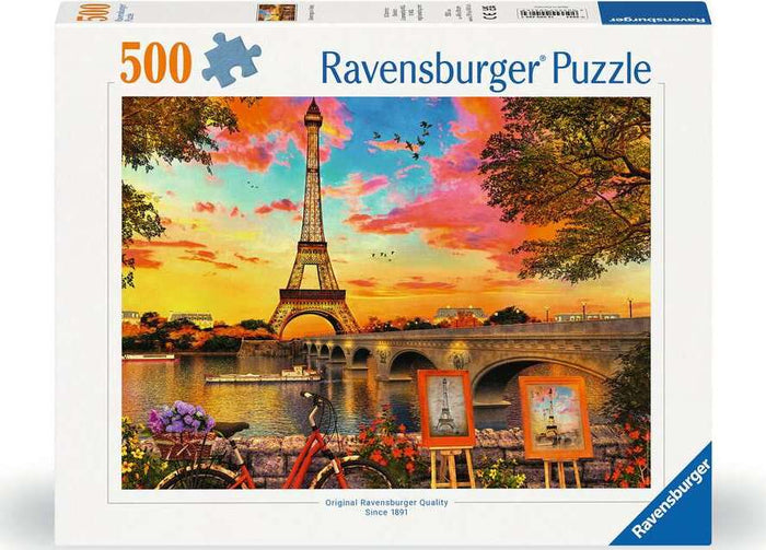 Jigsaw Puzzle Evening in Paris - 500 Pieces Puzzle