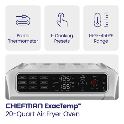 ExacTemp® Oven + Air Fryer