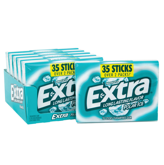 Extra Gum Polar Ice Mega Pack 4.13oz - 6ct
