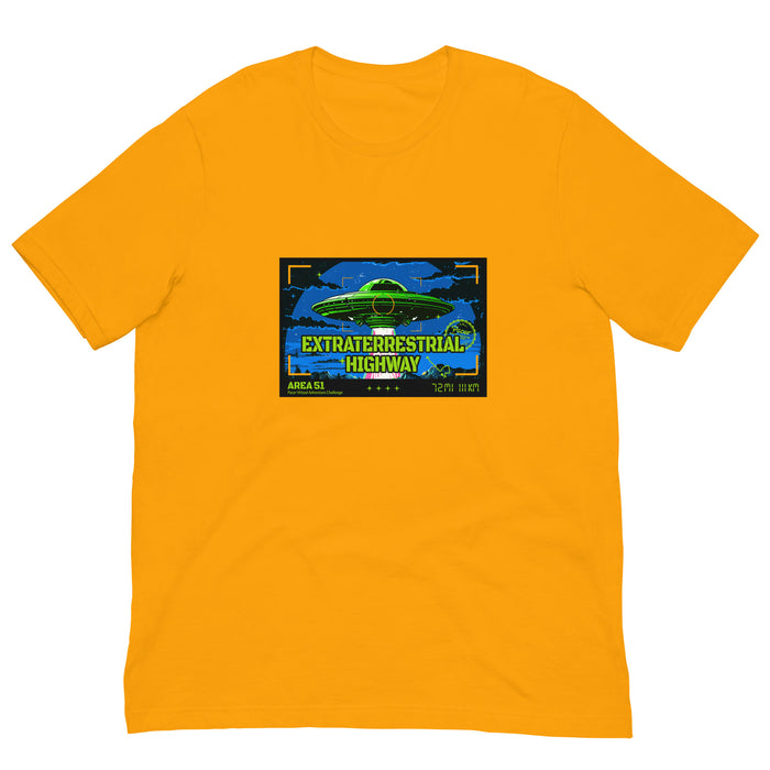 Extraterrestrial Highway Virtual Challenge Unisex t-shirt