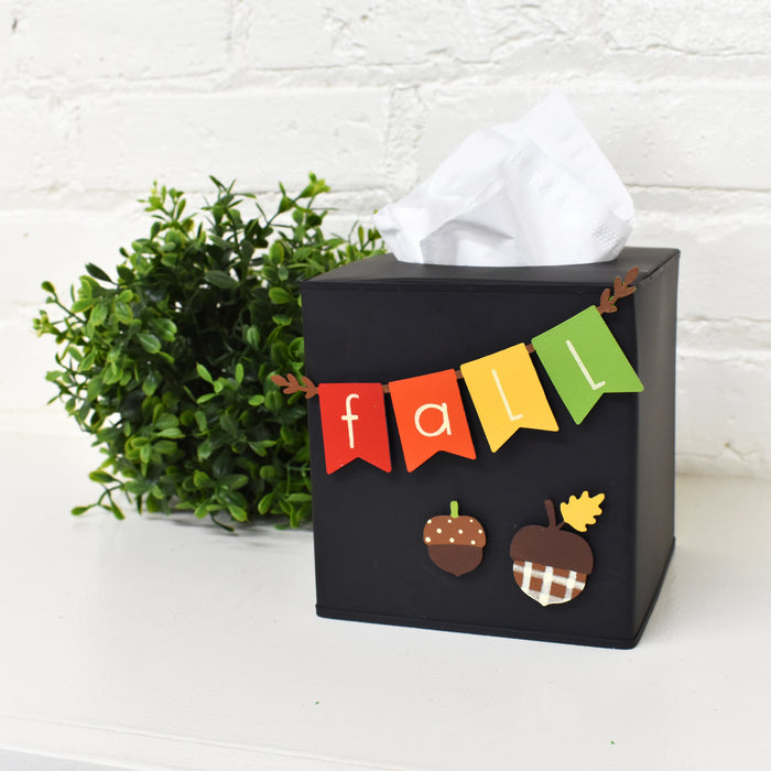 Fall Banner Magnets S/3 (6"w)
