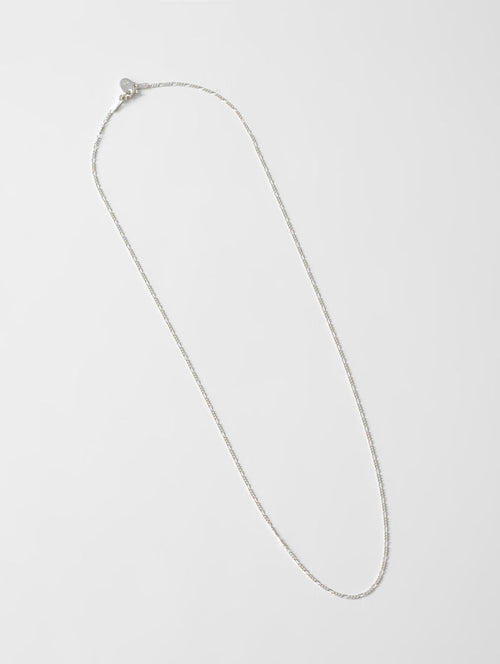 Wolf Circus Figaro Chain Necklace in Sterling Silver-Necklaces-wolfcircus.com