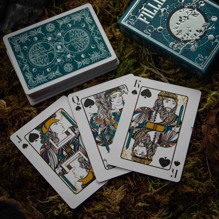 Fillide Acqua V2 Playing Cards Playing Cards by Jocu Playing Cards