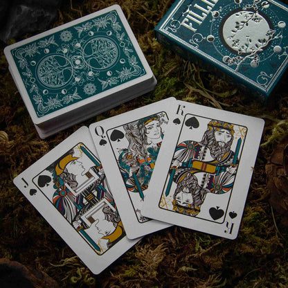 Fillide Acqua V2 Playing Cards Playing Cards by Jocu Playing Cards