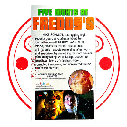 FIVE NIGHTS AT FREDDY'S 1 VHS
