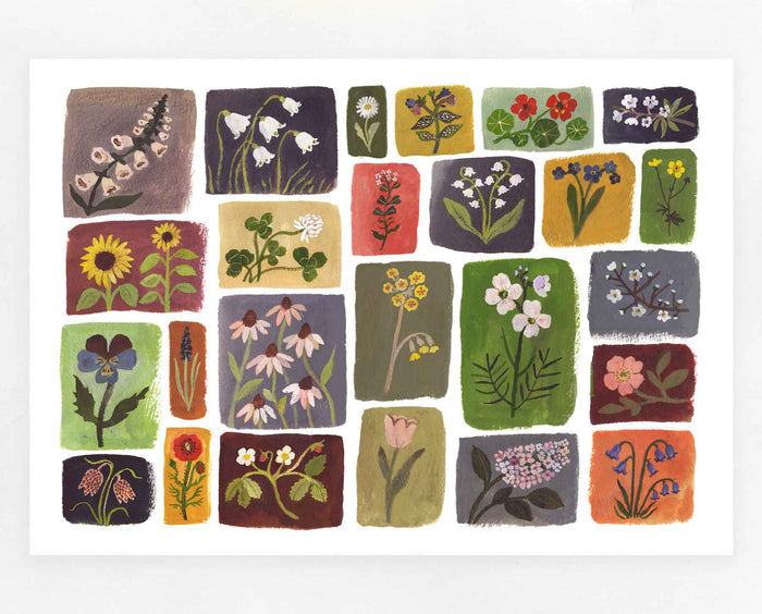 Flower Collection Print