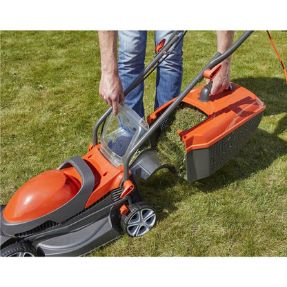 FLYMO Chevron 32VC Electric Wheeled Rotary Lawnmower