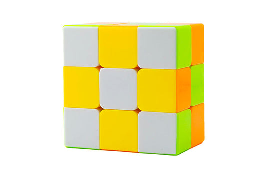 Four-Color Cube 3x3x2 - Stickerless