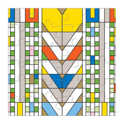 Frank Lloyd Wright Wooden Puzzle Set Wooden Puzzle Sets Galison