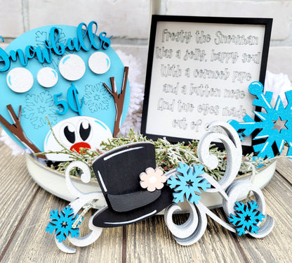 Frosty the Snowman Tiered Tray Set- wholesale