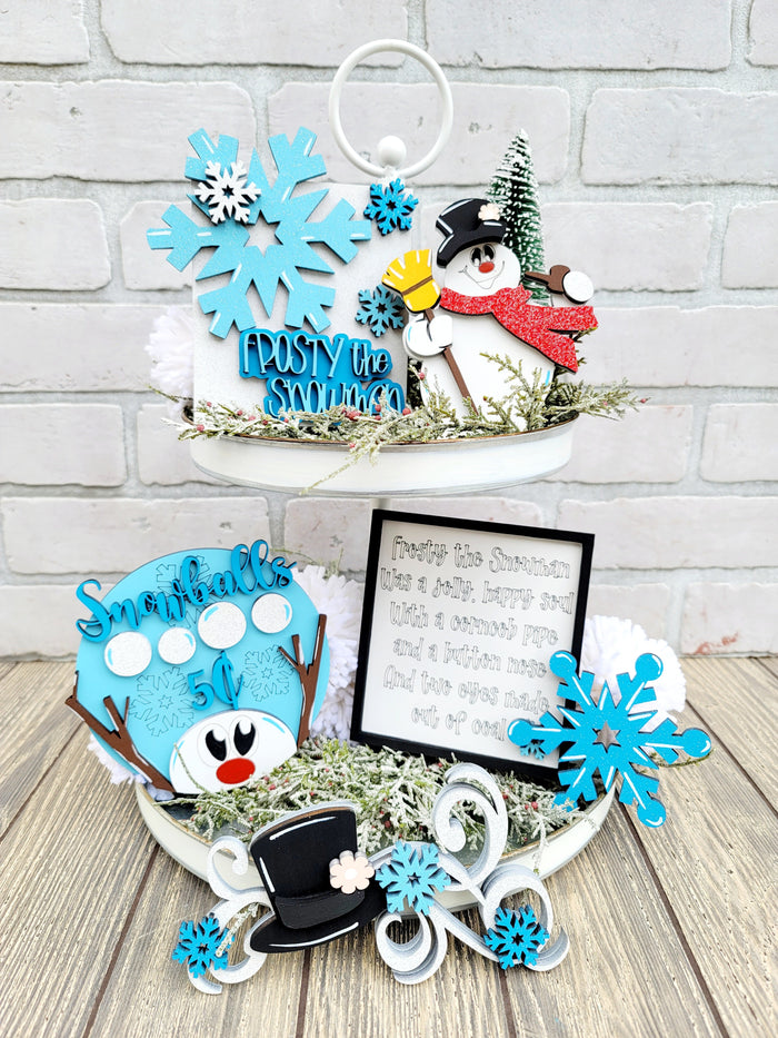 Frosty the Snowman Tiered Tray Set- wholesale
