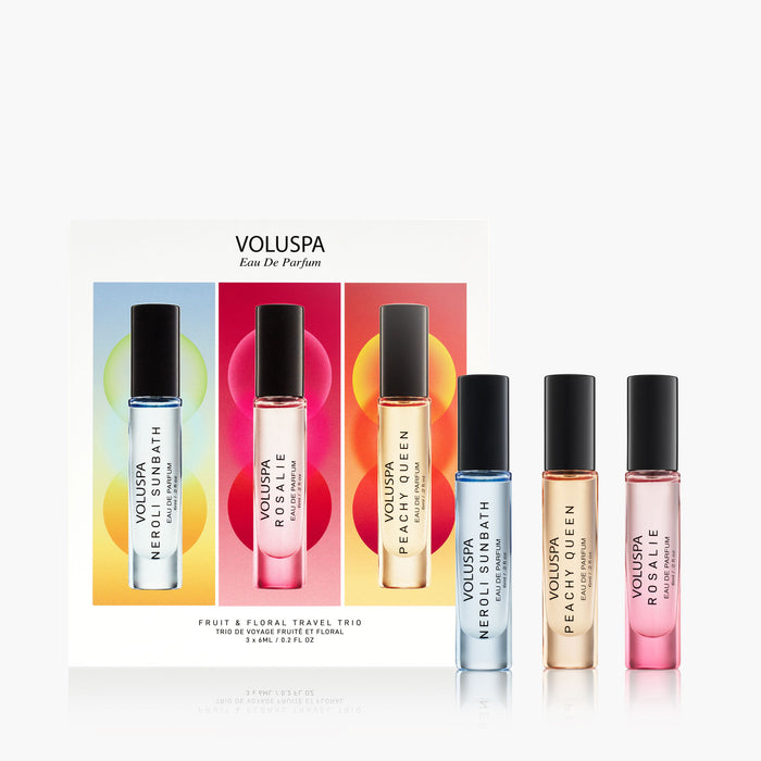 Fruit & Floral Travel Trio - Eau De Parfum Gift Set