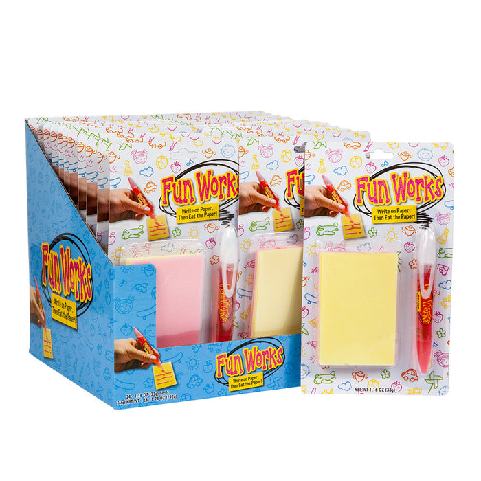 Fun Works Edible Paper Ink Pen 1.16oz - 24ct