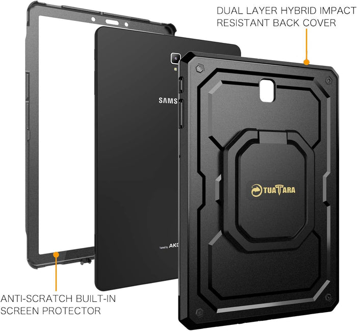 Galaxy Tab S4 10.5 2018 Turtara Shockproof Case | Fintie
