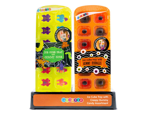 Galerie Halloween Gummy Eyeball and Bug Ice Cube Trays - 8 Count