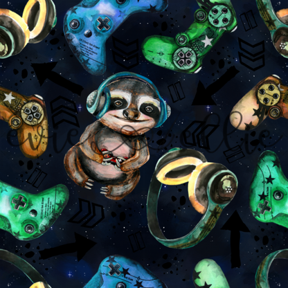 Gamer Sloth  - Multiple Colors