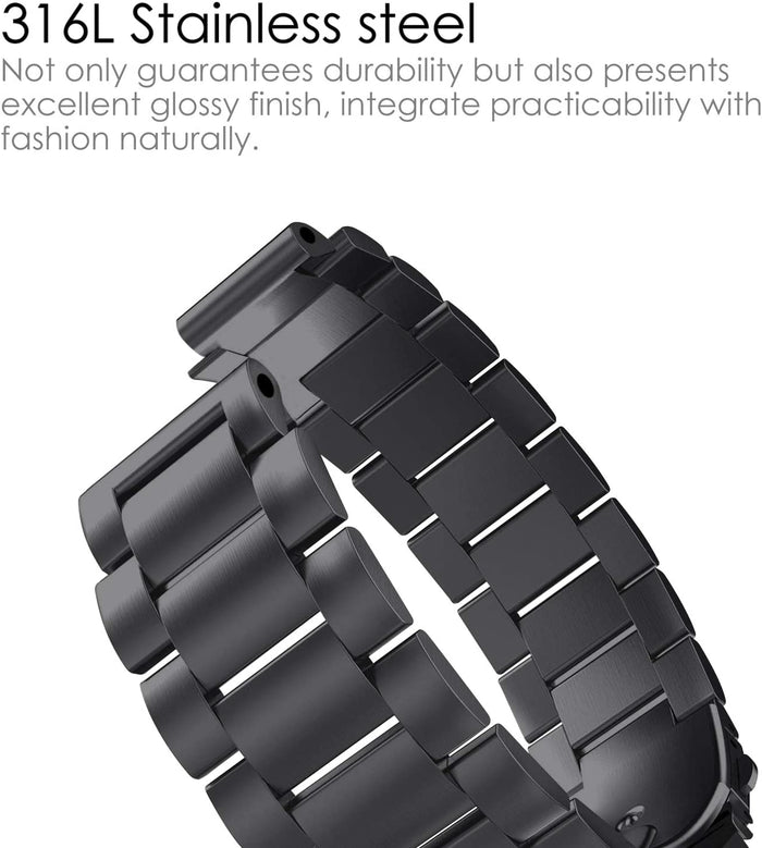Garmin Forerunner 235 Stainless Steel Metal Band | Fintie