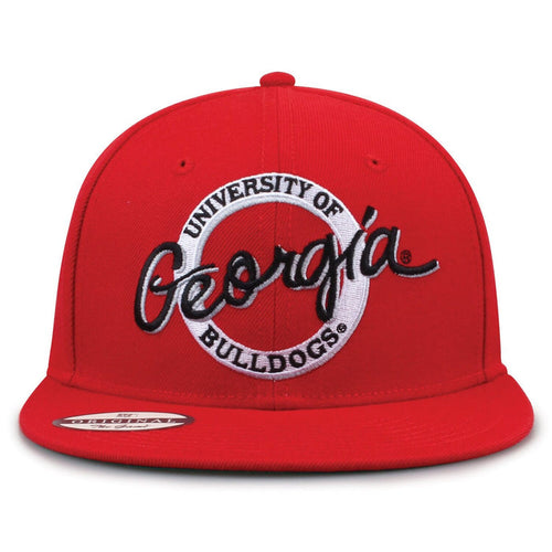 Georgia Flat Brim Snapbacks