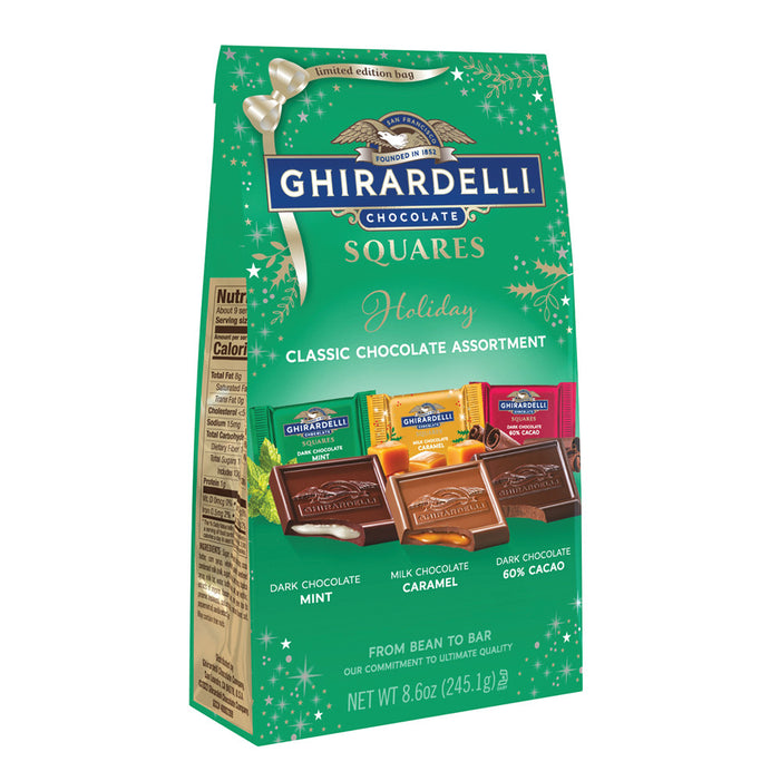 Ghirardelli Classic Assorted Chocolate Squares Large Bag - 12 Count