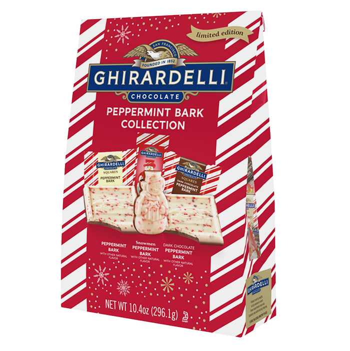 Ghirardelli Peppermint Bark Collection Chocolate Bags - 6 Count