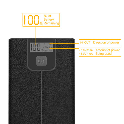 GIGAPOWER 12000mAh Portable Charging Power Bank