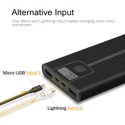 GIGAPOWER 12000mAh Portable Charging Power Bank