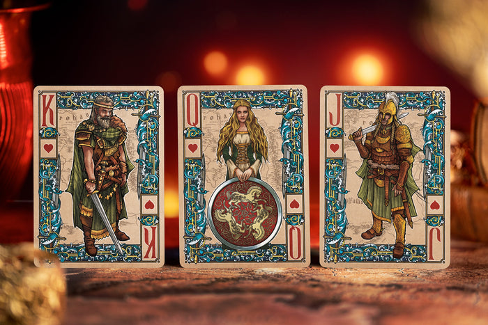 Gilded Two Towers Playing Cards Playing Cards by Kings Wild Project