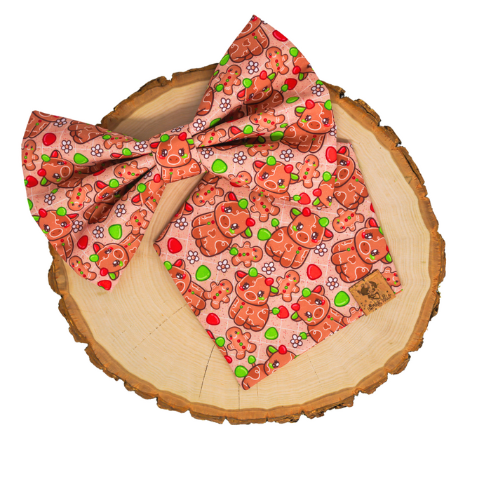 Gingerbread Moos - Bow