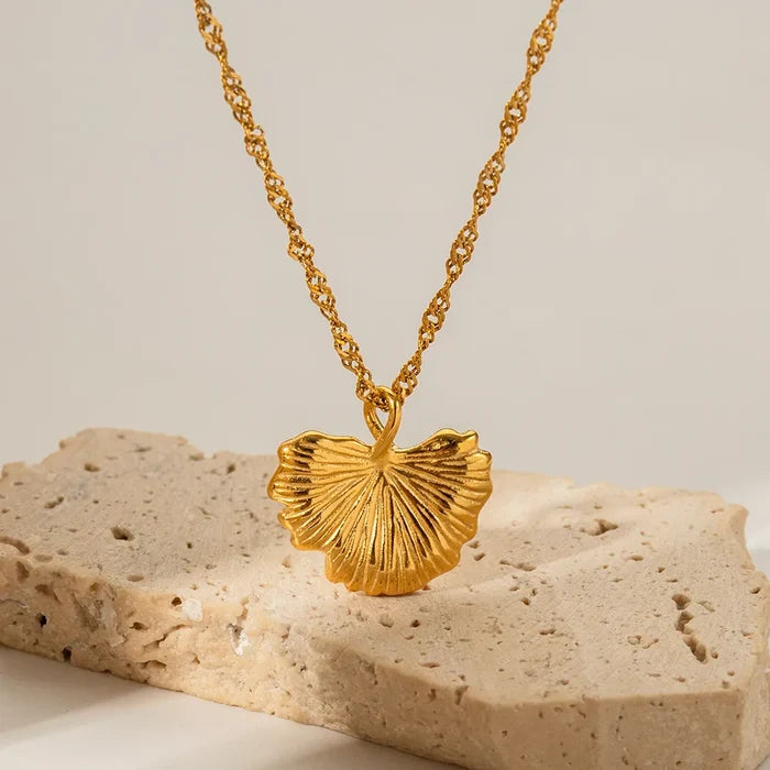Gingko Leaf Necklace