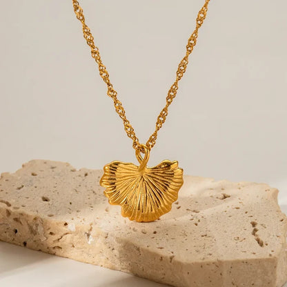 Gingko Leaf Necklace