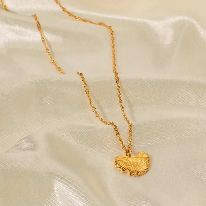 Gingko Leaf Necklace