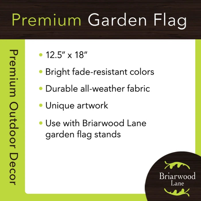 Gnome Sweet Gnome Garden Flag