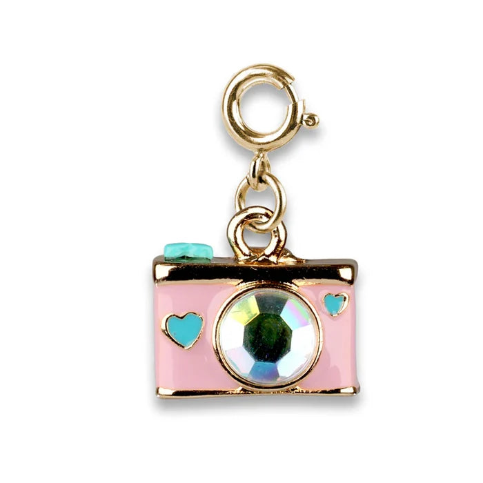 Gold Camera Charm