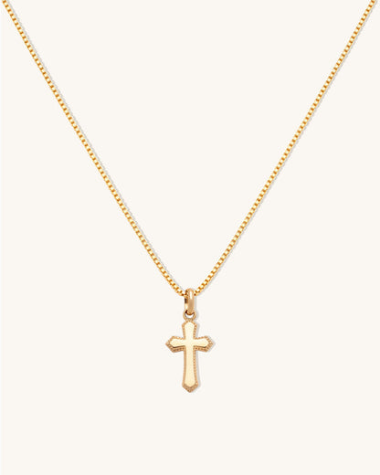 Gold Cross Necklace