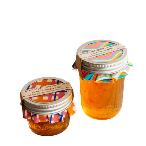 Grinning Jupiter Jammery Pepper Jellies