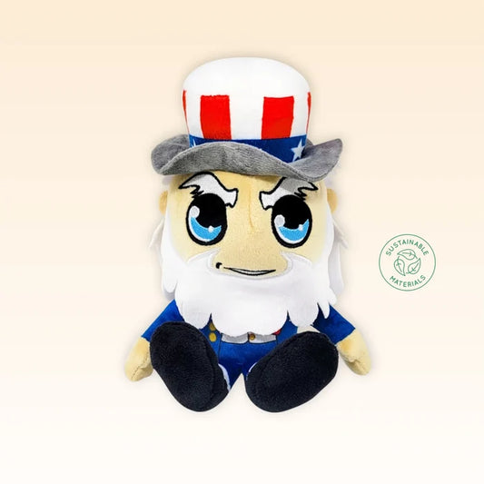 Grovii 8 Inch Midori Plushie Toy - America 250 Uncle Sam