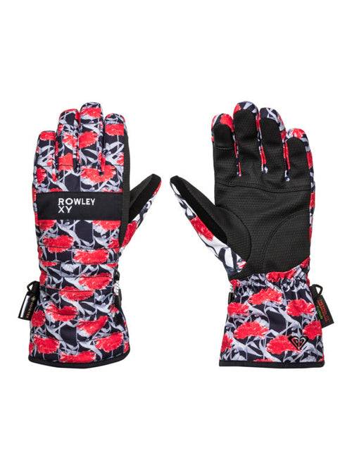 Guantes Snow Roxy Cynthia Rowley Floreado