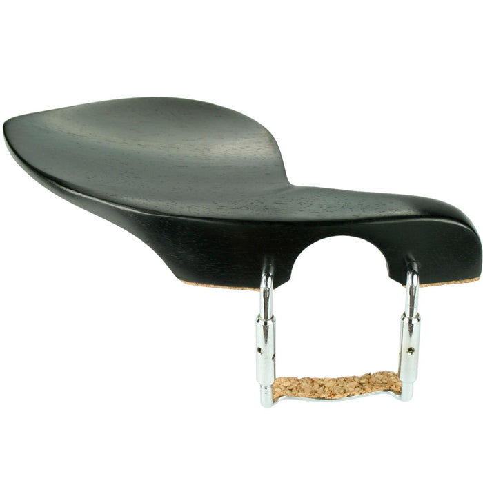 guarneri violin chinrest ebony side view