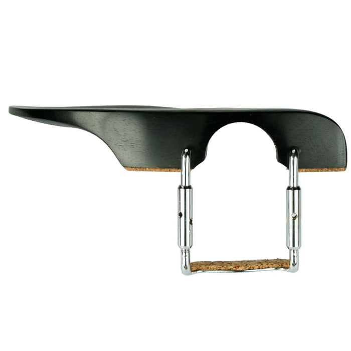 guarneri violin chinrest side view to show thickness